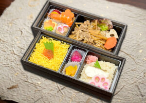 鯛おこわいくら丼牛しぐれ